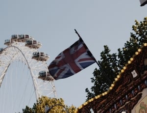 united kingdom flag and ferris wheel thumbnail