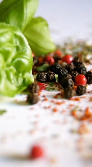 Basil, Curry, Spices, Herbs, Pepper, food and drink, selective focus thumbnail