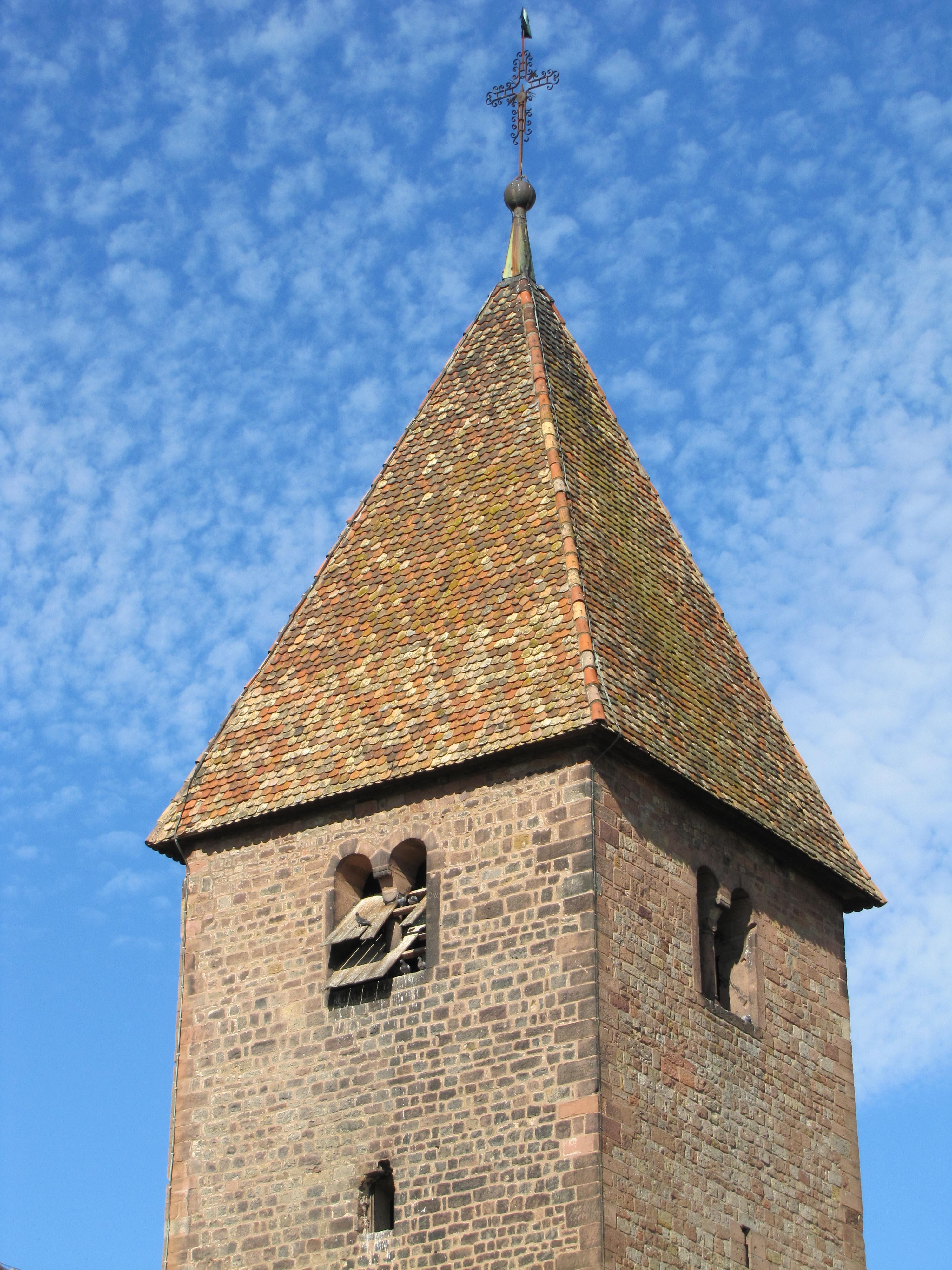 brown brick church