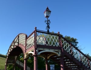 Bridge, Railway, Train Station, low angle view, bridge - man made structure thumbnail