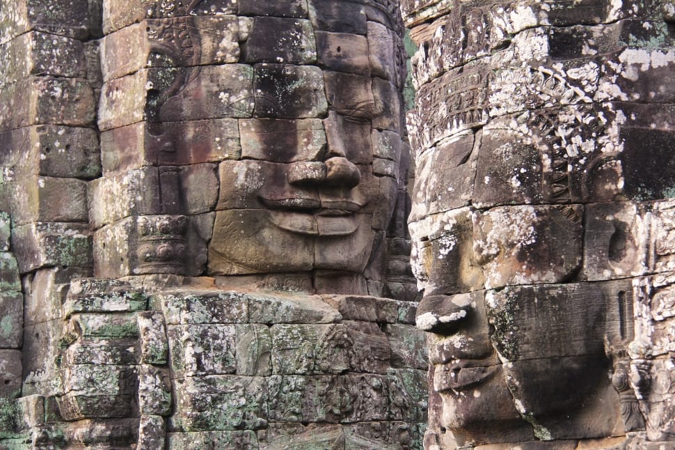 Bayon Temple, Temple, Travel, Antique, carving - craft product, travel destinations preview