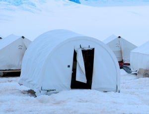 white camping tent lot thumbnail