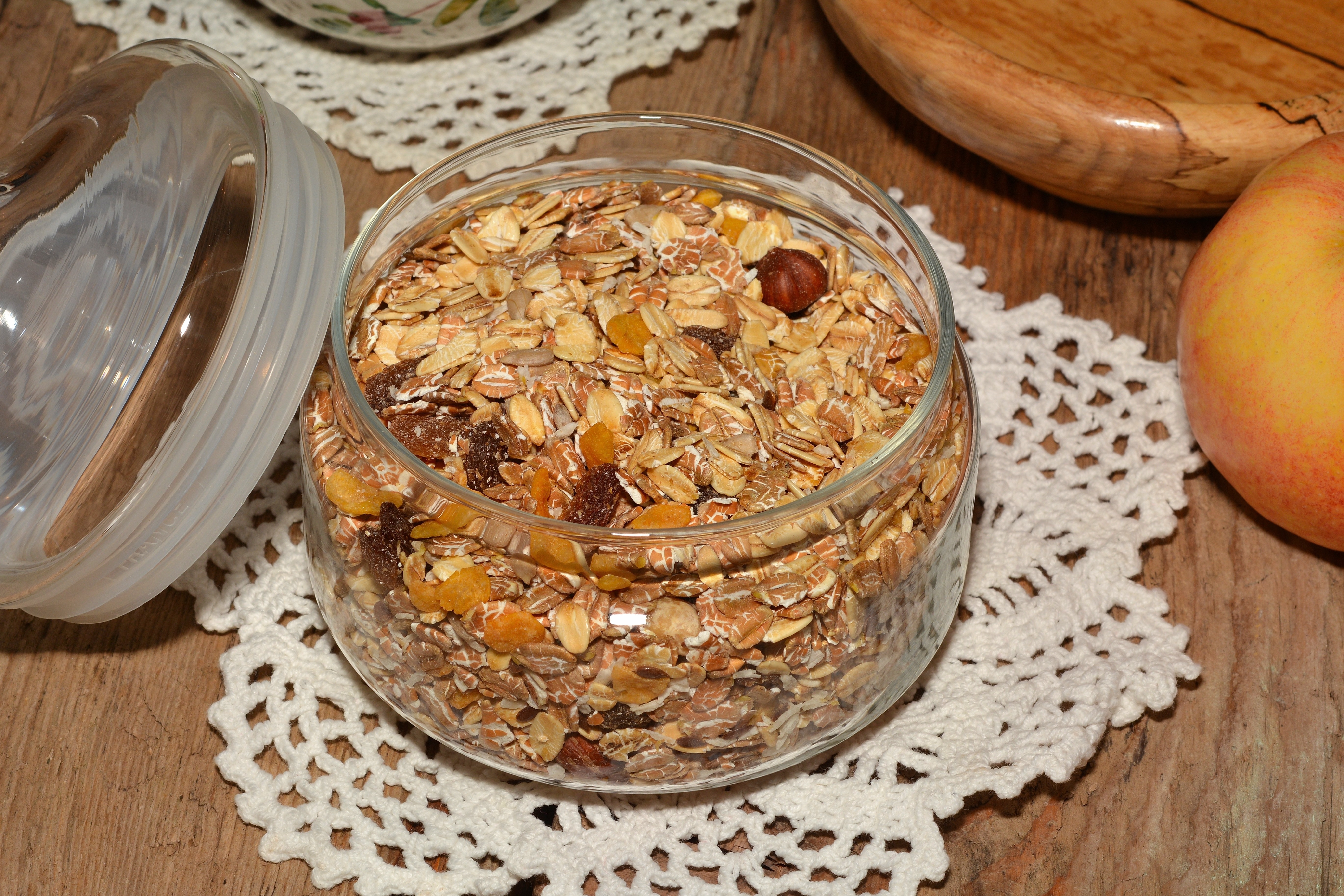 Grains, Muesli, Delicious, Healthy, high angle view, food and drink