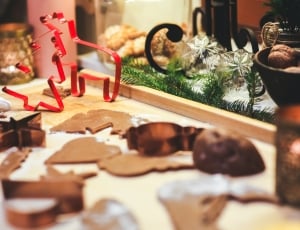Cookies, Cookie, Cutter, Gingerbread, indoors, no people thumbnail
