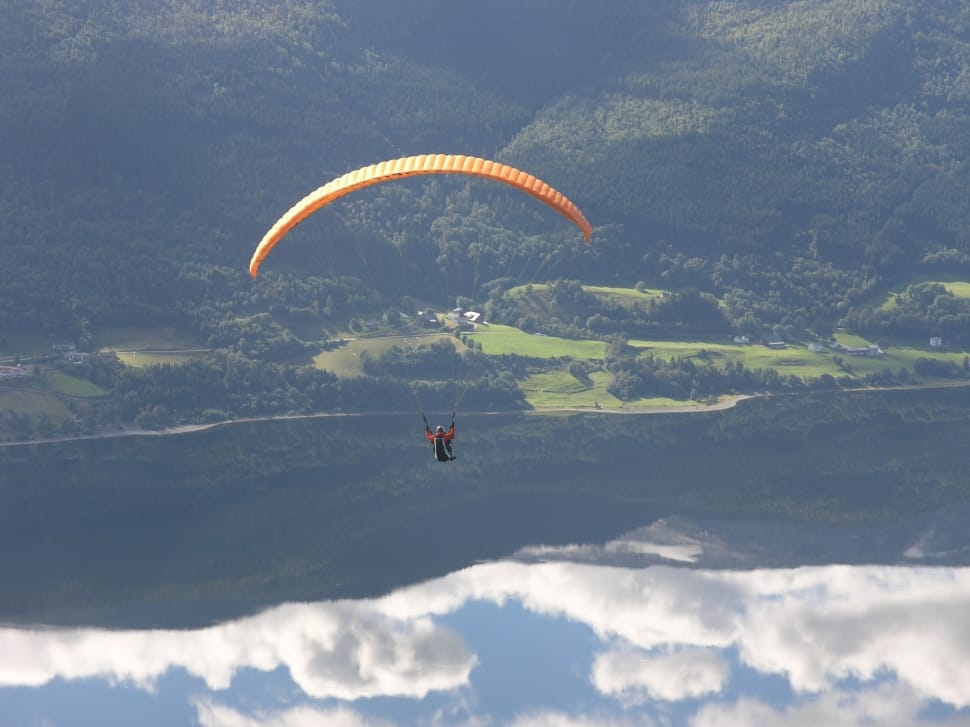 Sport, Hang Gliding, Norway, Voss, parachute, extreme sports preview