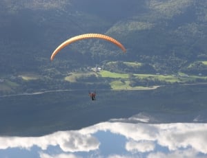 Sport, Hang Gliding, Norway, Voss, parachute, extreme sports thumbnail