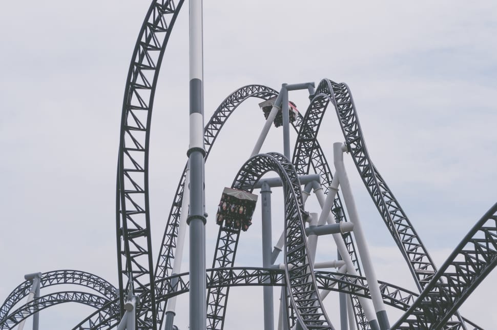 gray roller coaster preview