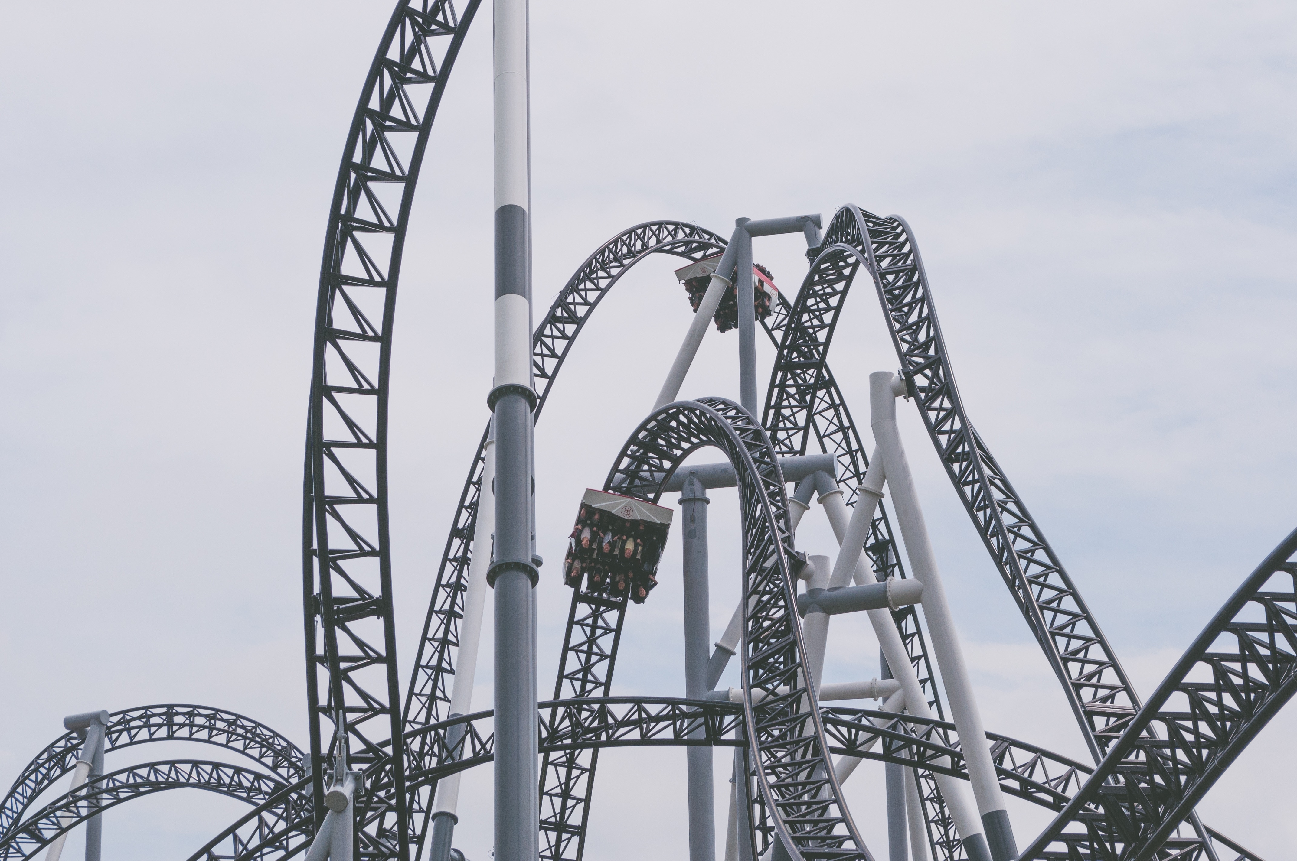 gray roller coaster