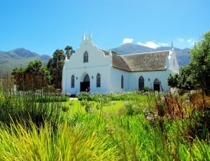 South Africa, Franshoeck, The Cap, house, rural scene thumbnail
