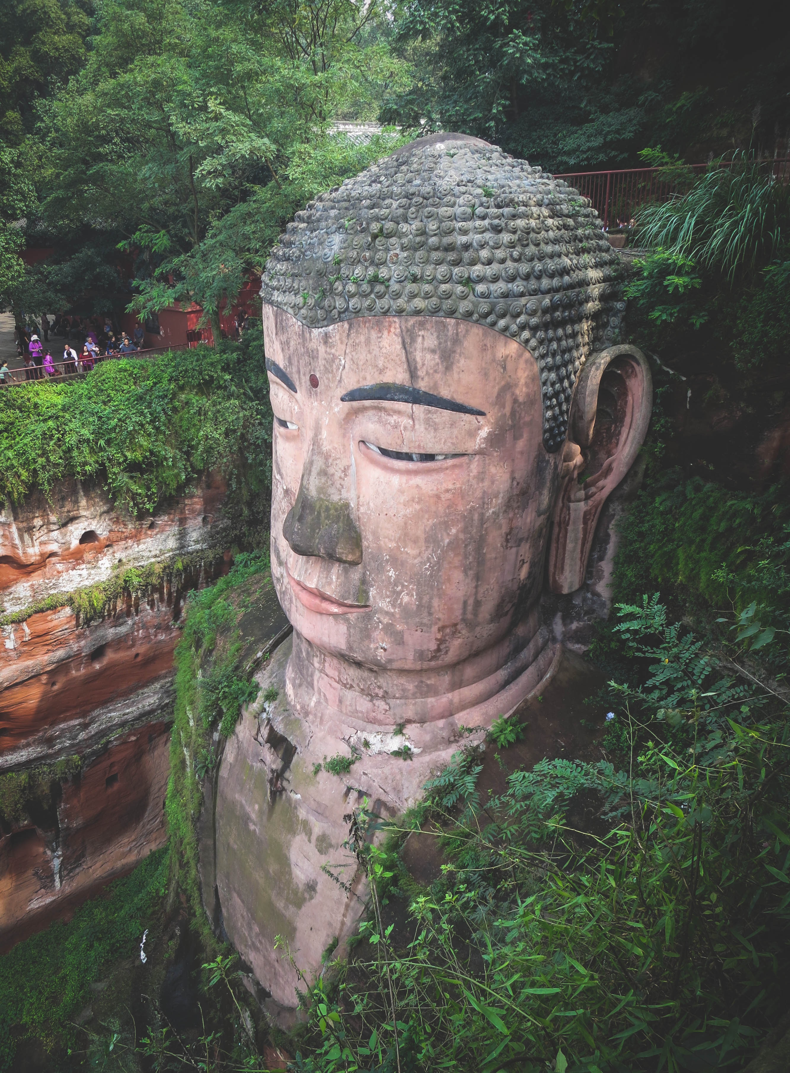 540x960 wallpaper | concrete buddha statue | Peakpx