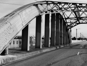 black and white photo of bridge thumbnail
