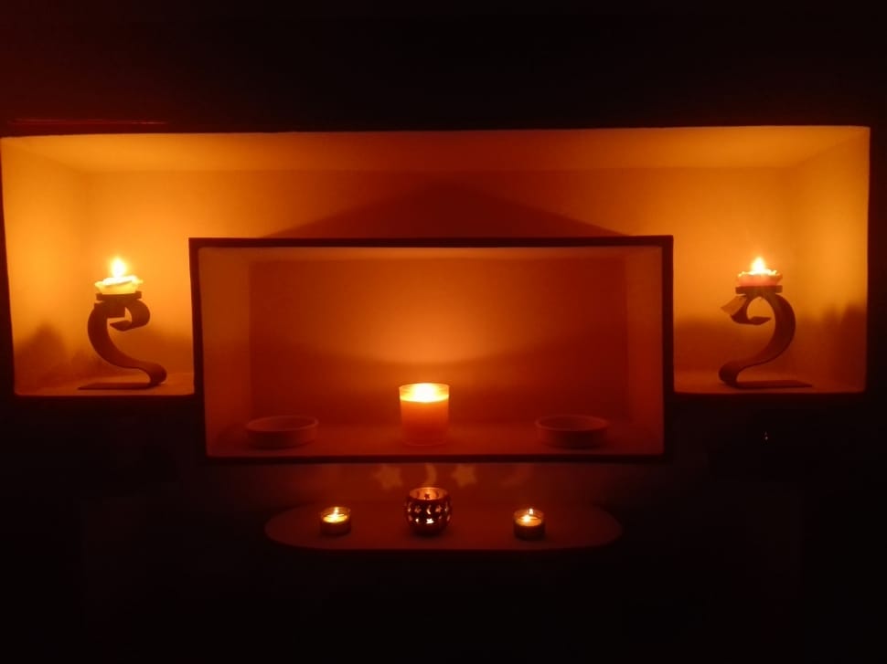 Shadow, Romantic, Low Light, Candle, flame, candle preview