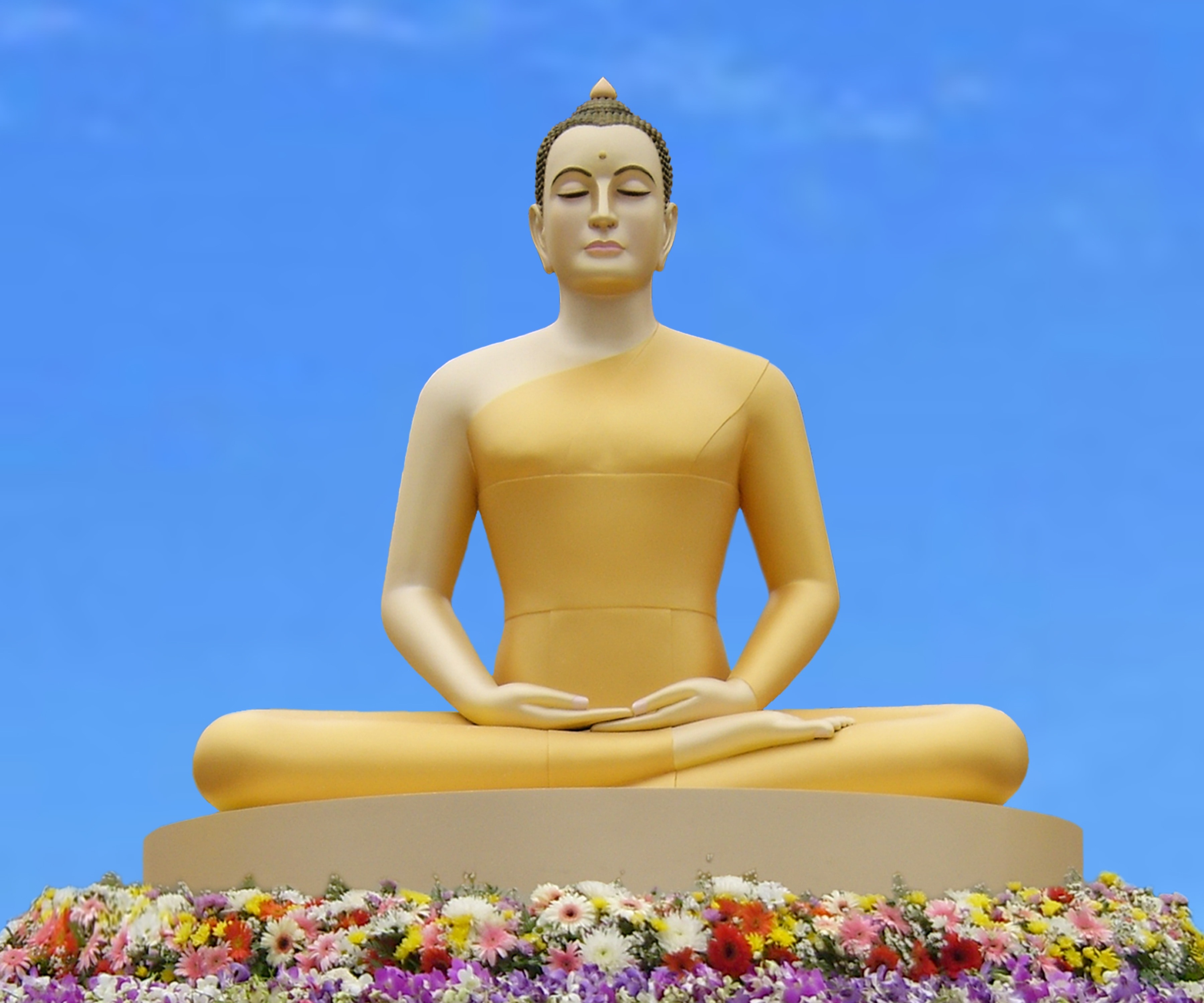 sitting buddha statue