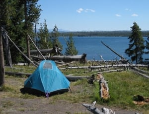 blue camping tent thumbnail