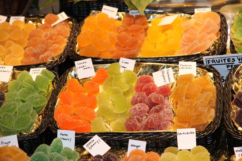 assorted fruit candies preview