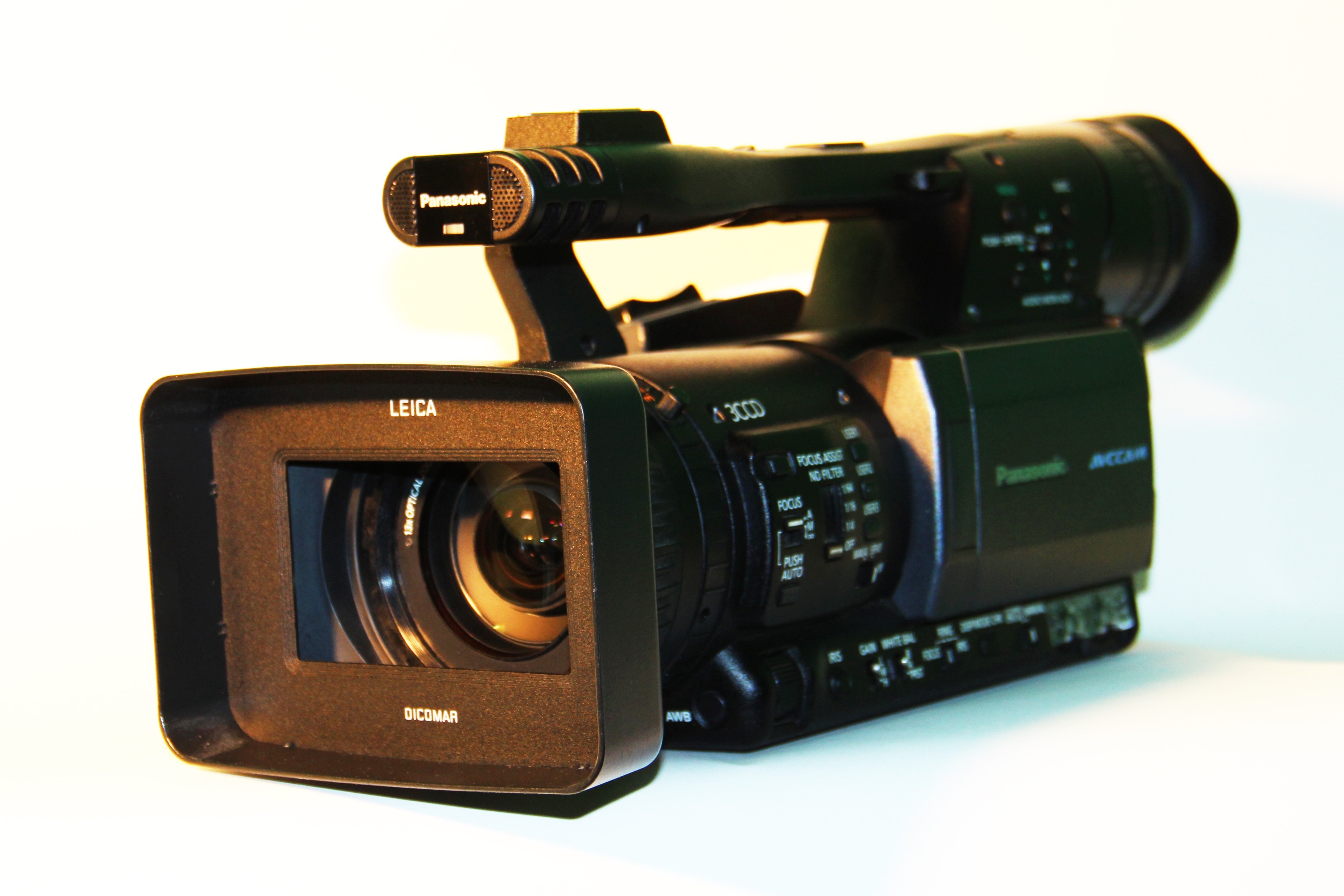 black leica video camera