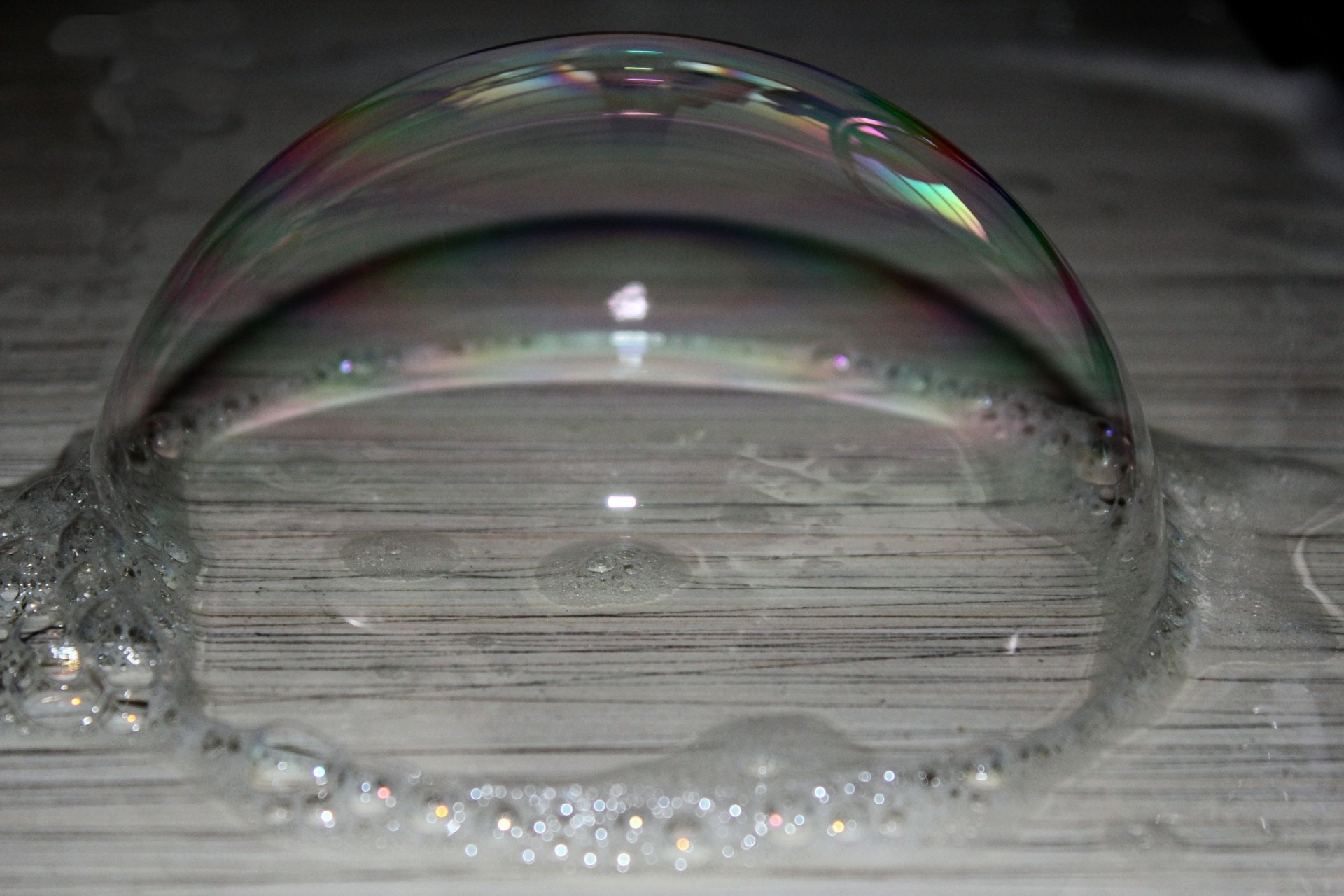 clear bubble