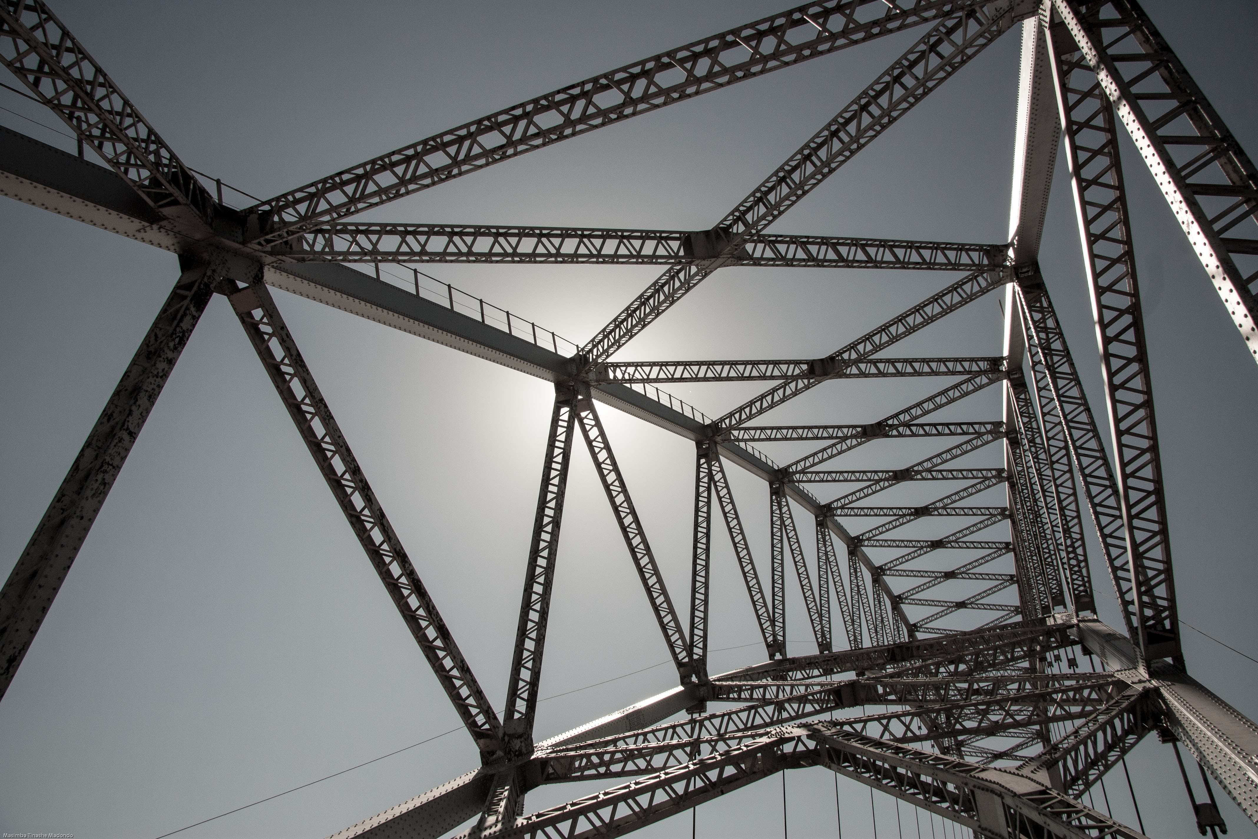 gray bridge structure