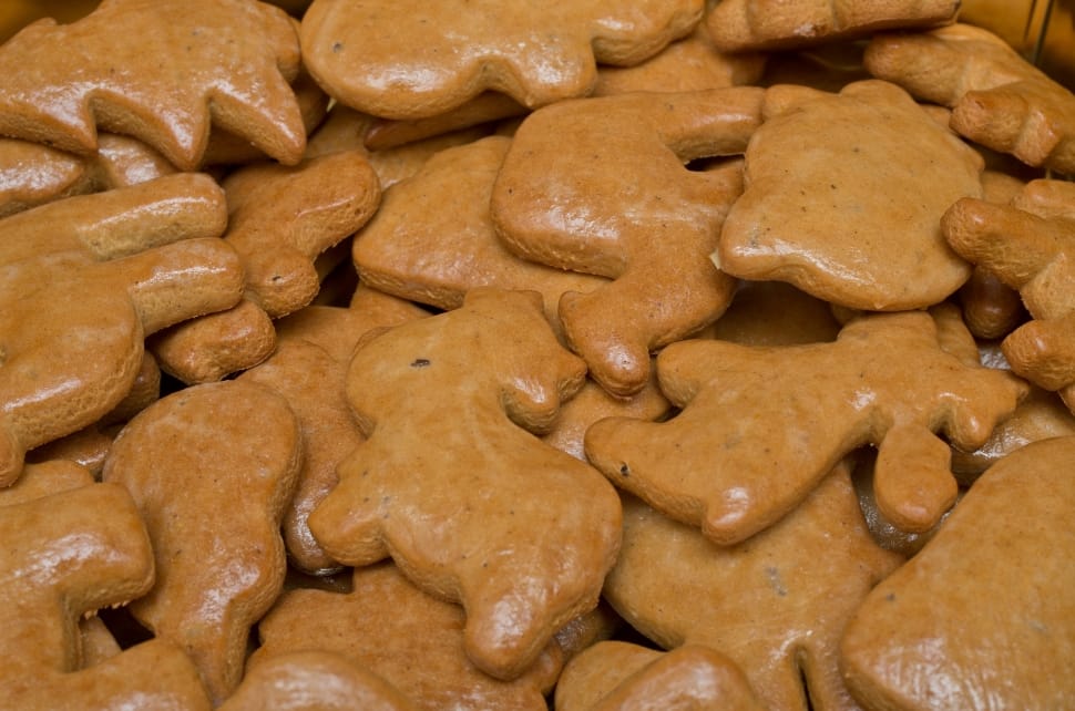 brown animal cookies preview