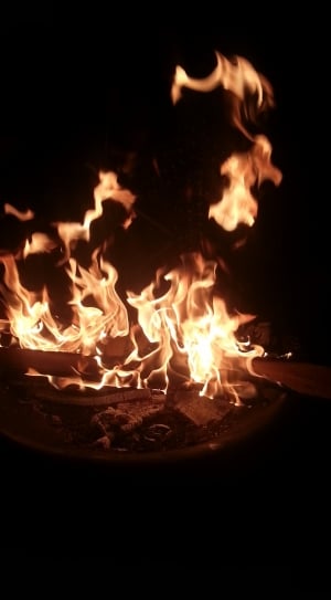 Fire, Flame, Campfire, Bonfire, Burning, flame, burning thumbnail