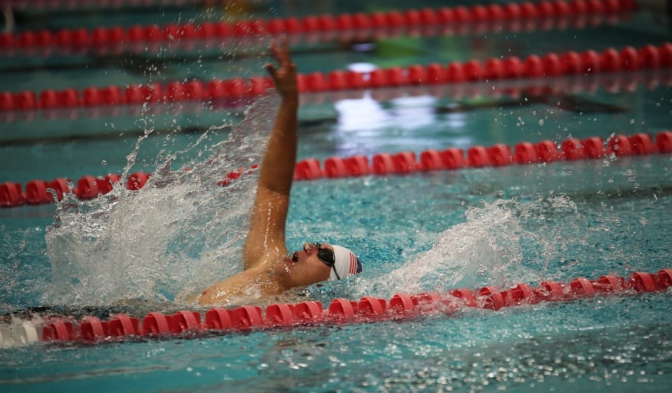 photograph of male swimming preview
