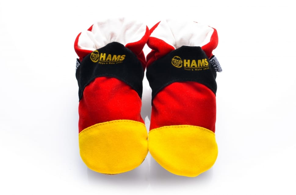 black red and white hams slipper preview