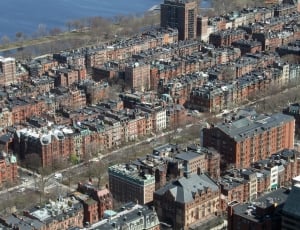 Top View, Top, Boston, City, Urban, cityscape, architecture thumbnail