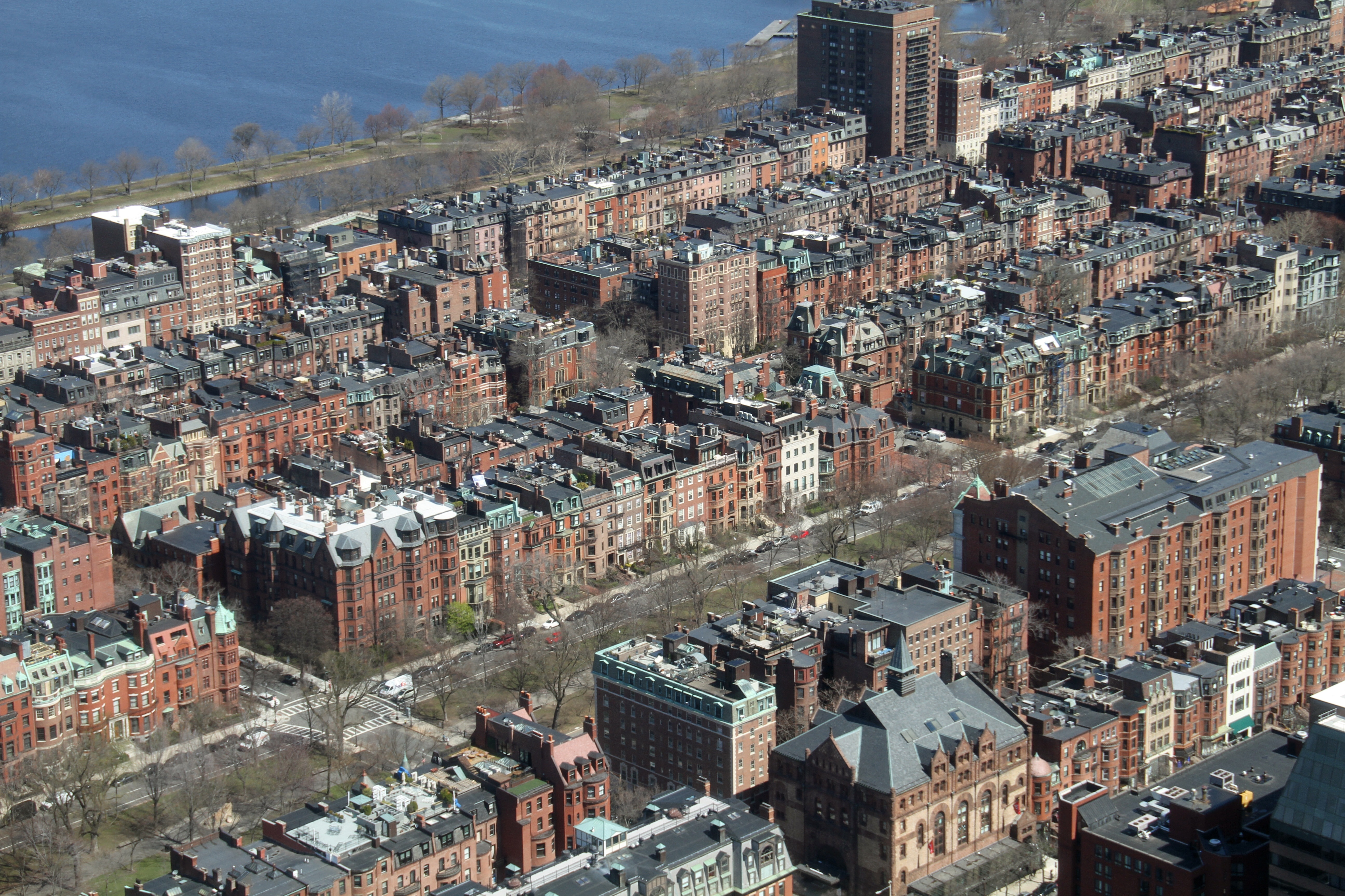 Top View, Top, Boston, City, Urban, cityscape, architecture