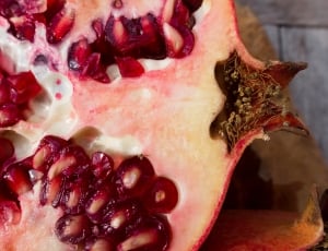 Pomegranate, Fruit, Sliced, Red, food and drink, food thumbnail