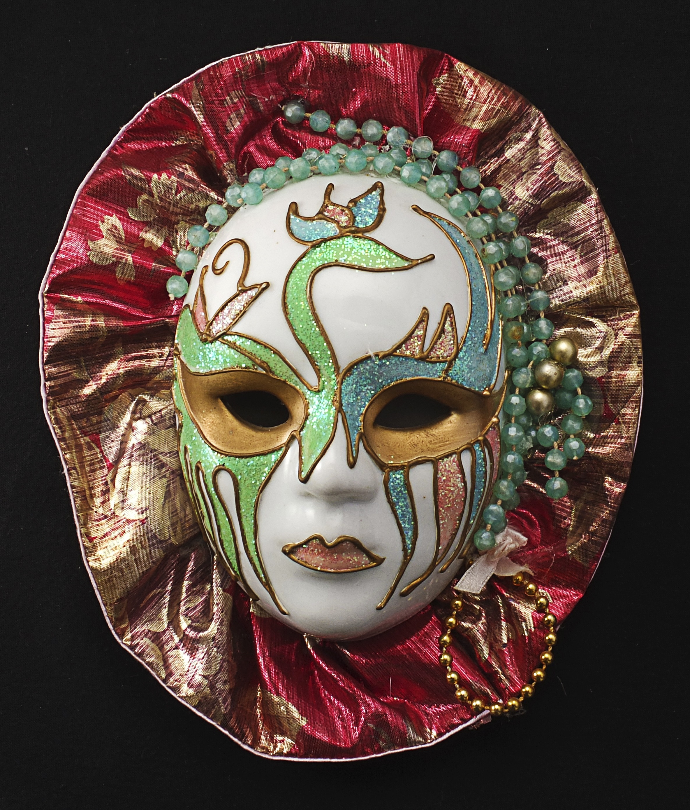 Carnival, Female, Mask, Porcelain, Hide, mask - disguise, costume