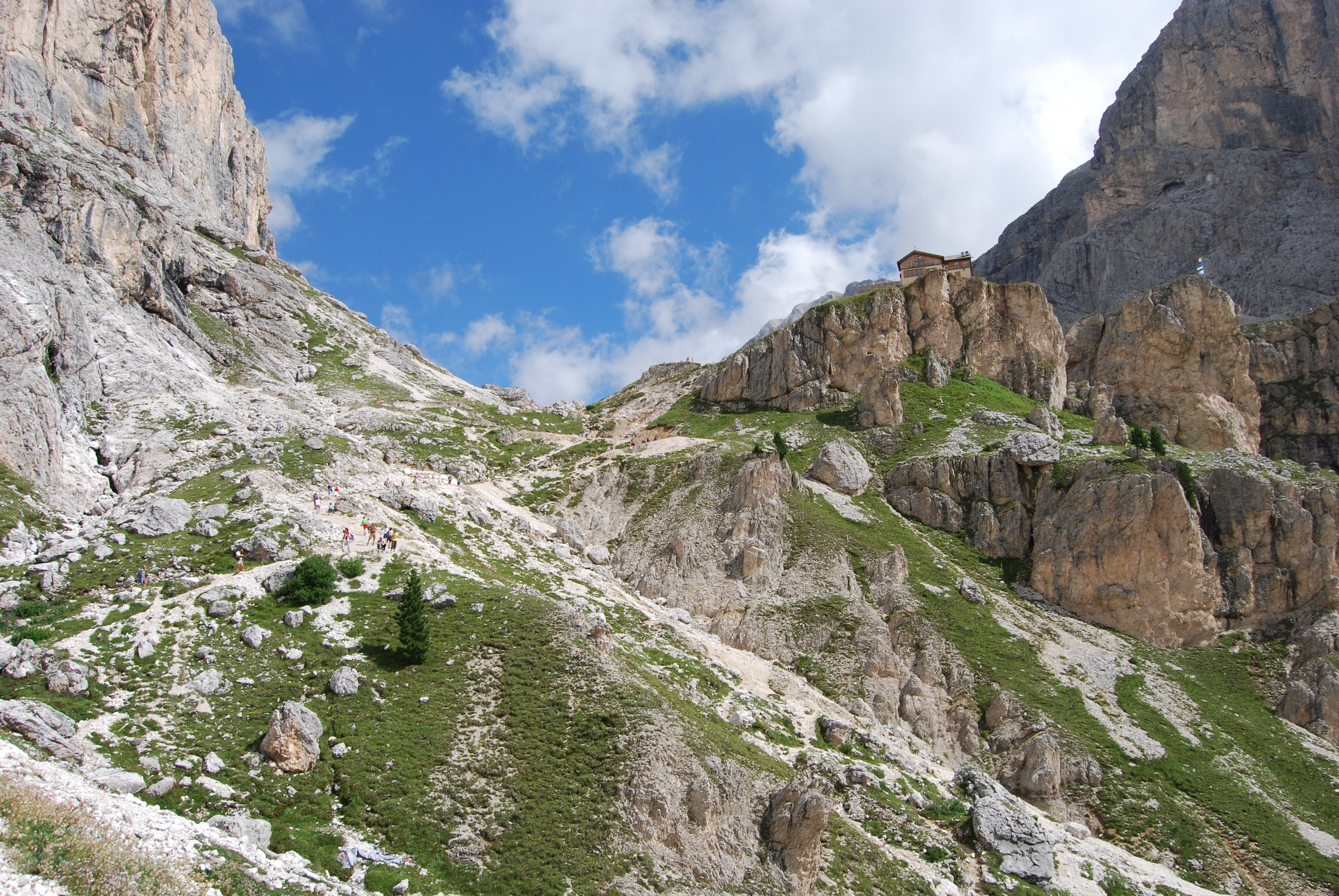 Dolomites, Mountains, Mountain, Italy, rock - object, mountain
