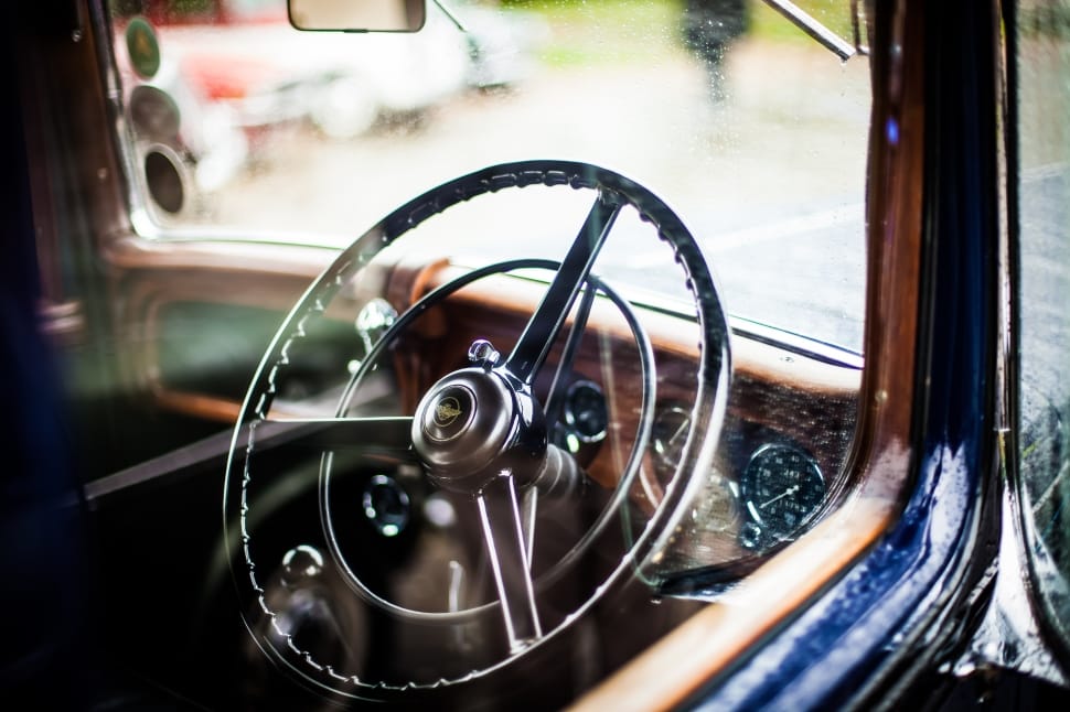 stainless steel car steering wheel preview