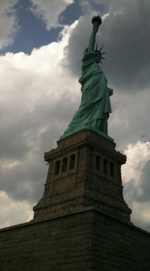 Statue Of Liberty under the white and blue sky during daytime thumbnail