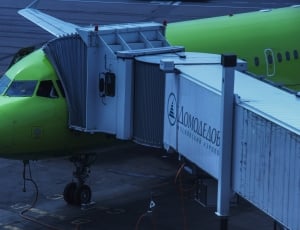 green and gray plane thumbnail