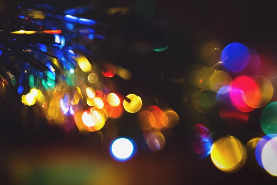 Light, Christmas Tree, Christmas, Tree, illuminated, defocused preview