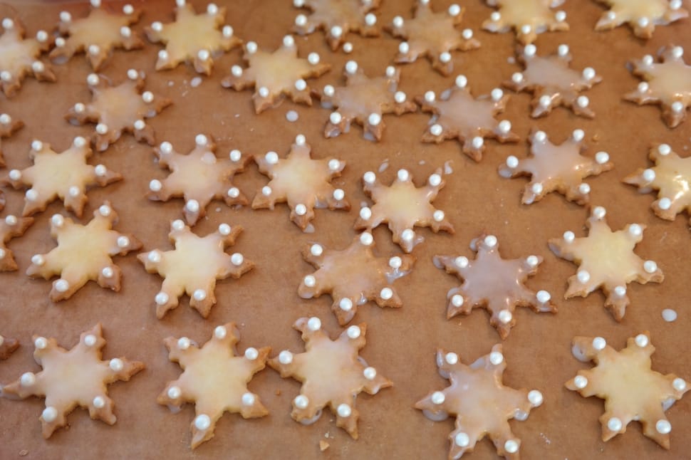 6-pointed star baked biscuits preview