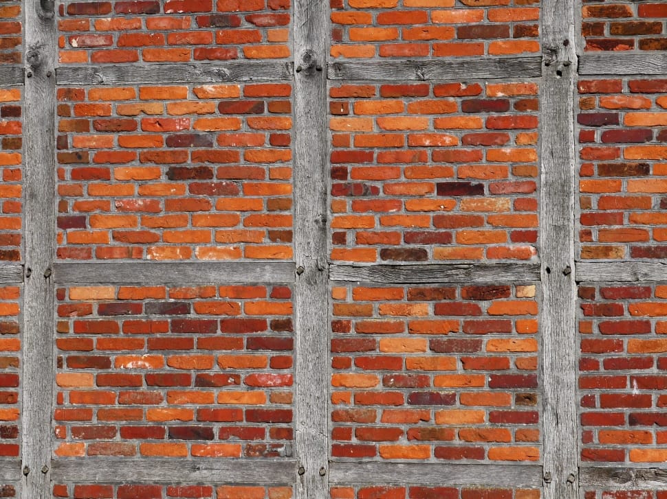 brown and gray pave brick wall preview