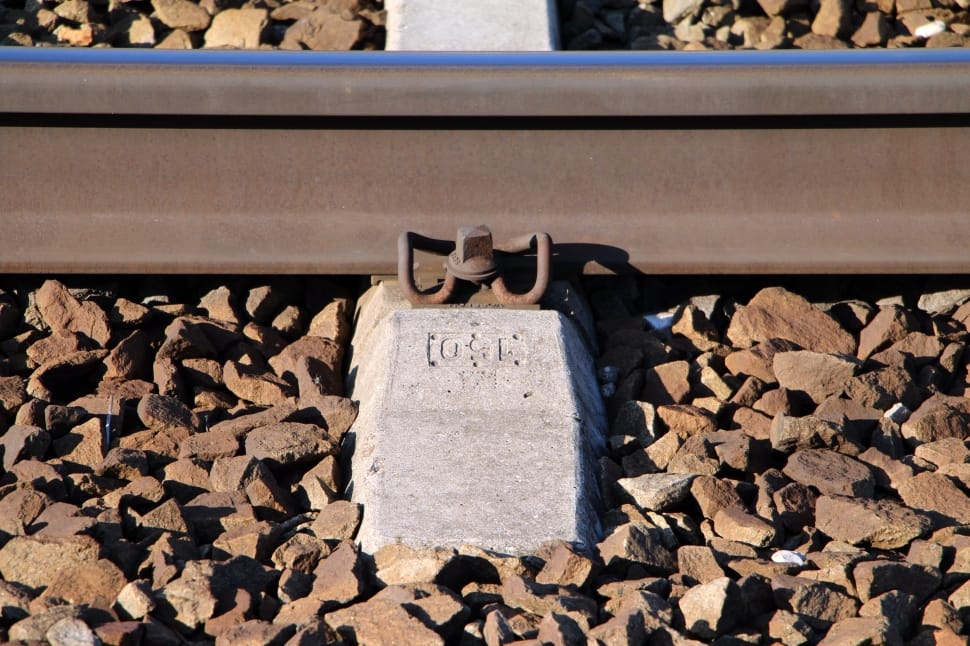 gray steel train rail preview