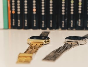 gold and silver link watches thumbnail