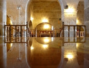 Hostel, Oriental, Caravanserai, indoors, reflection thumbnail