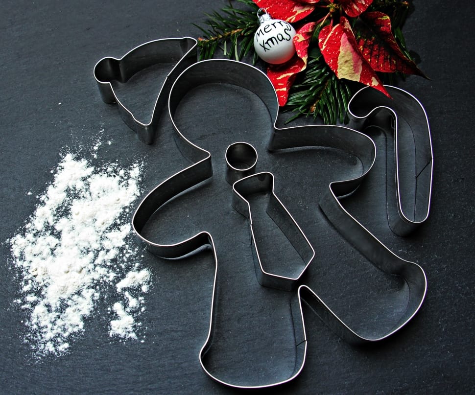 gray ginger bread cookie cutter preview