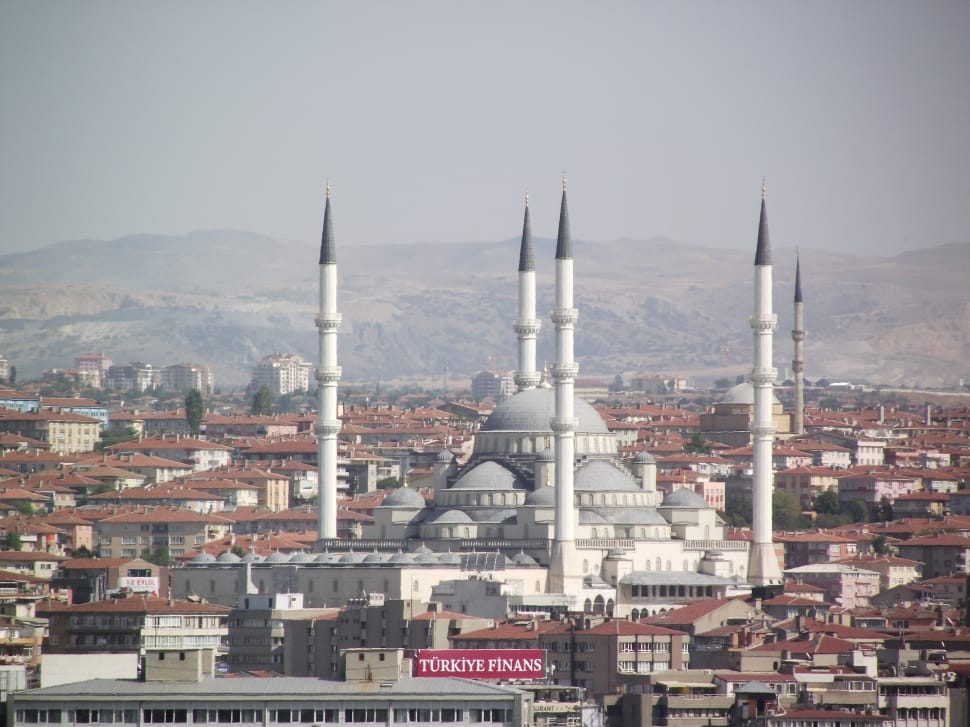 Kocatepe, Mosque, Ankara, architecture, building exterior preview
