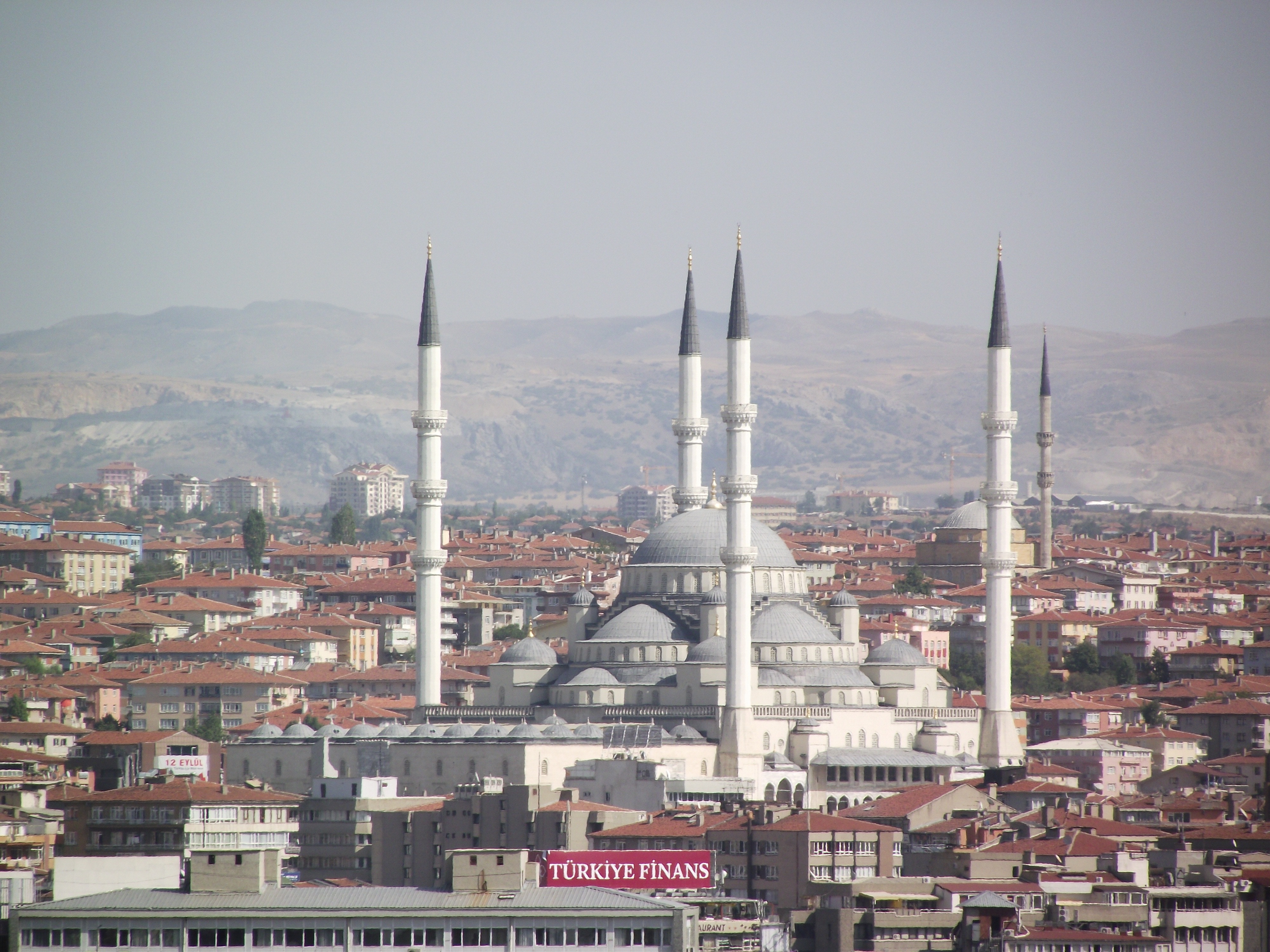 Kocatepe, Mosque, Ankara, architecture, building exterior