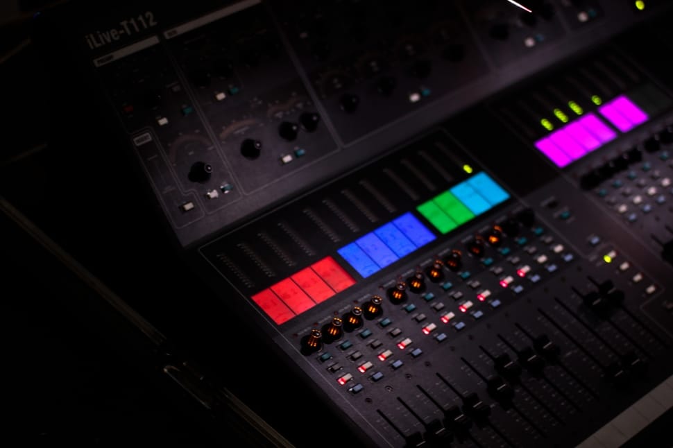 sound, mixer, electronic, technology, sound mixer, control panel preview
