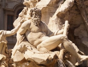 Roman Holiday, Piazza Navona, statue, sculpture thumbnail