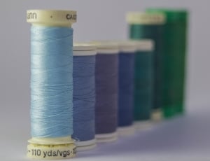 blue and green needle threads lot thumbnail