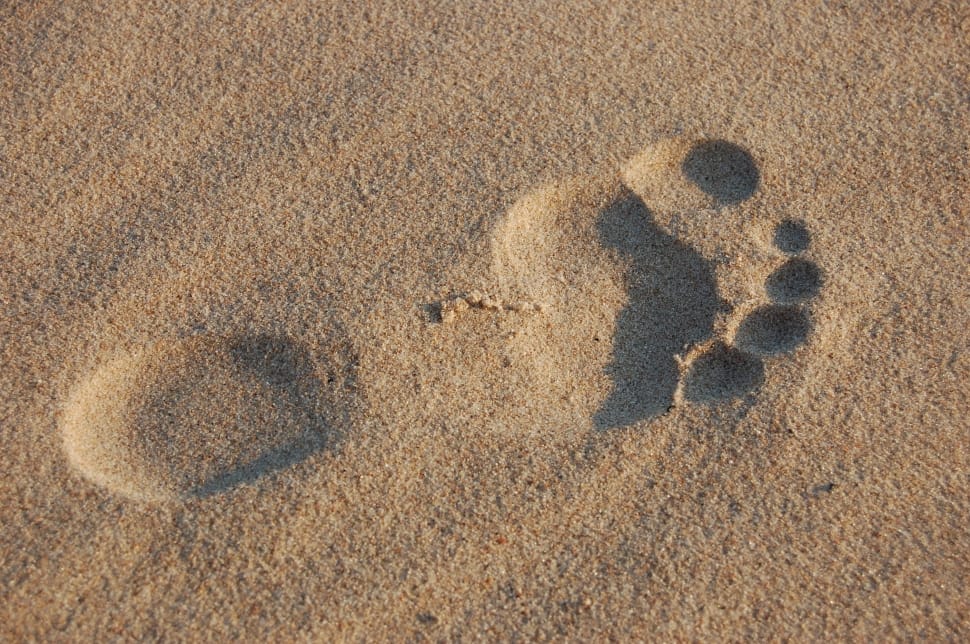 sand foot print preview