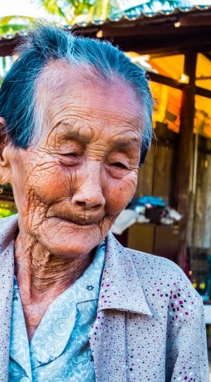 Woman, Old, Theyneed Face, Thailand, senior adult, wrinkled thumbnail