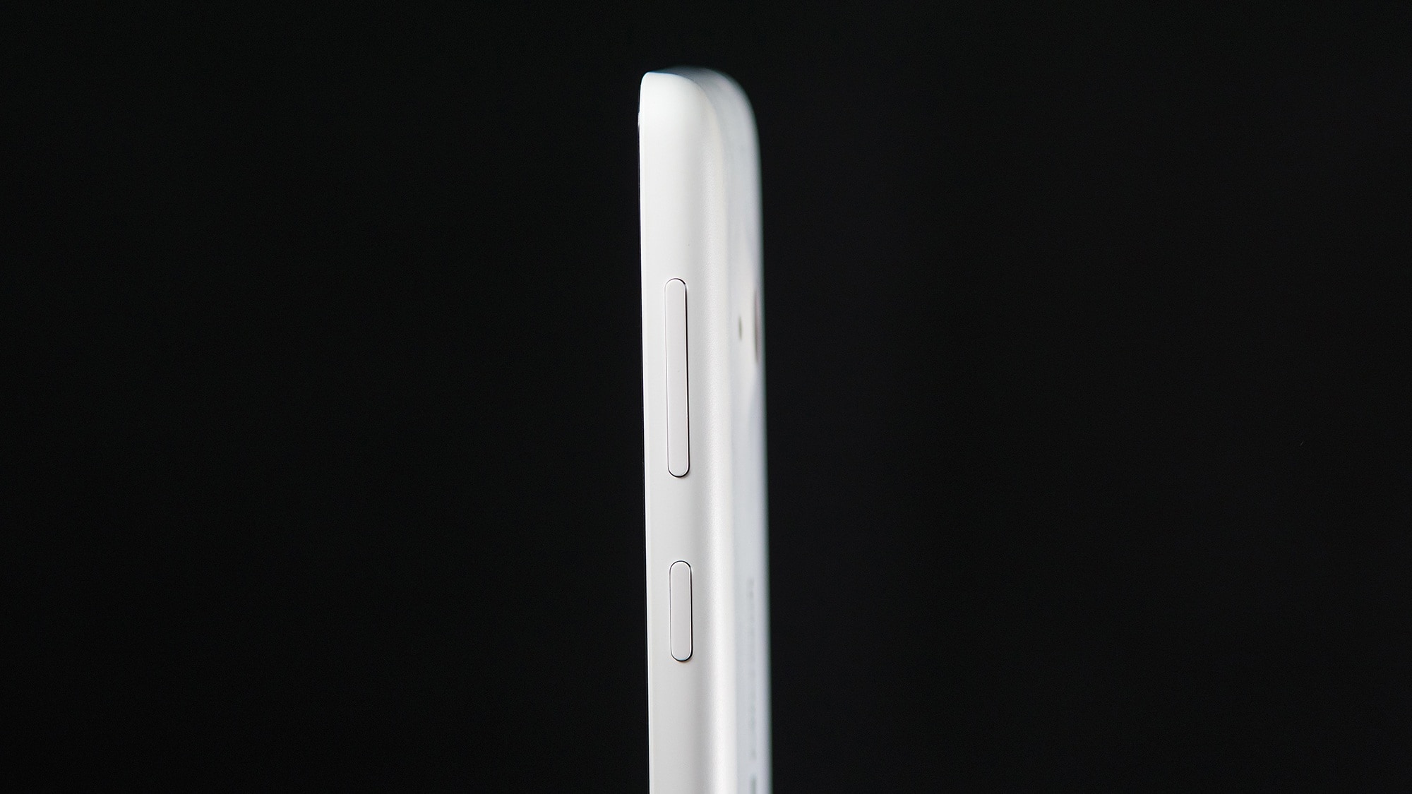 white android smartphone