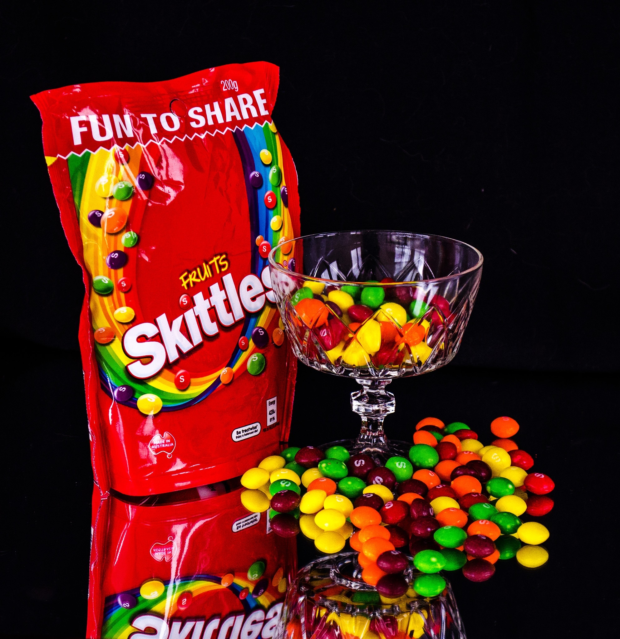 fun to shared fruits skittles pack
